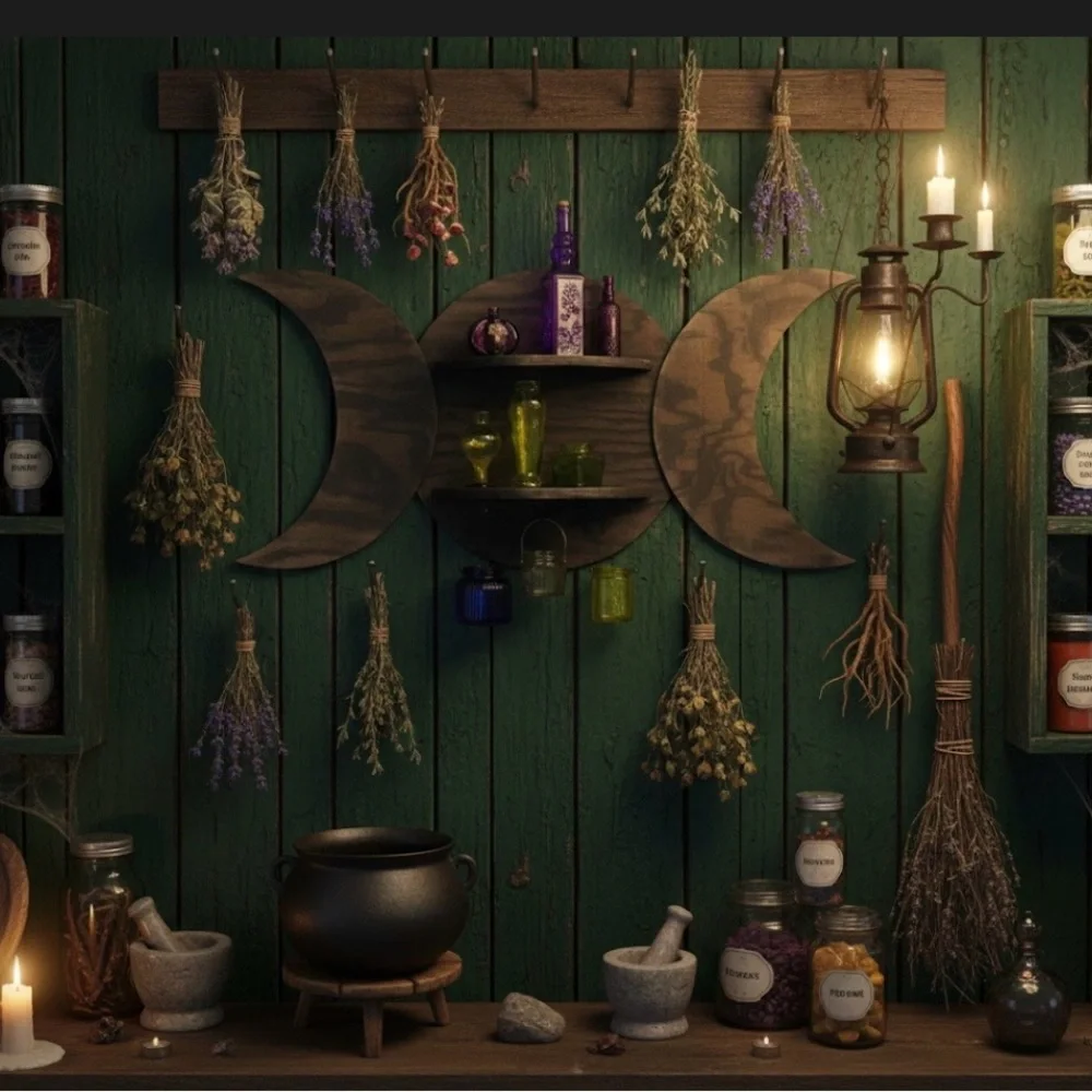 Rustic Brown Wooden Wall Decor